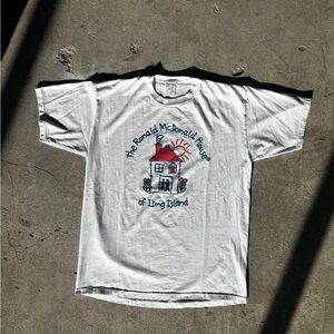 Vintage White Ronald McDonald House T-Shirt